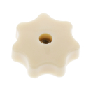 Sterngriffmutter M6 (elfenbein), Simson KR51/1, KR51/2, SD 50, SR4-1, SR4-2, SR4-3, SR4-4, SR50, SR80